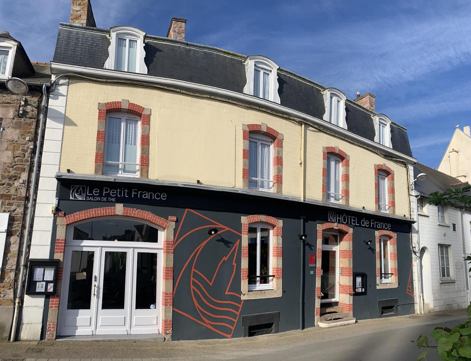 Hotel De France Pleneuf-Val-Andre Exterior foto