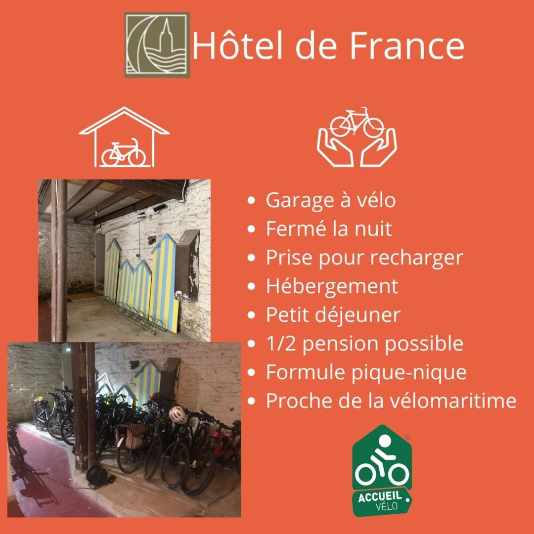 Hotel De France Pleneuf-Val-Andre Exterior foto